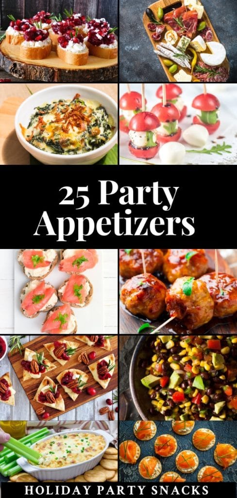 Fabulous appetizer recipes! If you’re looking for holiday snacks for your next party these appetizers are amazing! Perfectly bite-sized appetizer recipes to please a crowd! Love all of these elegant ideas, but the make ahead cranberry bruschetta is my favorite! #appetizer #holidayappetizers #ChristmasAppetizers #christmasfood