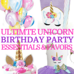 Searching for birthday party ideas? Check out the Ultimate Unicorn Birthday Party Guide for girls! It has the cutest unicorn birthday party decorations and cake ideas, plus fun unicorn games and activities kids love! Whether you’re looking for unicorn party invitations, favors, ideas for goody bags, or photo booths this unicorn party guide has you covered! Click here to see it or pin it for later! #unicornparty #unicorn