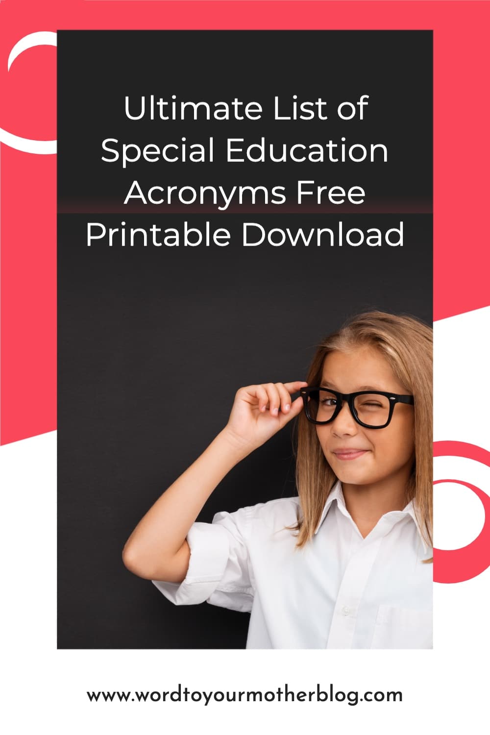 Ultimate List Of Special Education Acronyms Free Printable Download   AADA735B EA88 418F 84D9 6306CE590087 