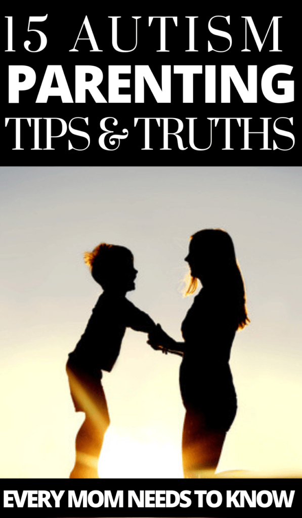 Parenting truths & tips for kids with autism! An autism diagnosis can be overwhelming for parents and caregivers! Children with autism often have developmental delays as well as sensory processing issues. These tips will help you come to terms with an ASD diagnosis, provide insight to life with a special needs child, and offer strategies, resources, and helpful products for parenting a child with autism or sensory processing disorder. #autism #SPD #ASD #SpecialNeedsParenting #specialneeds 