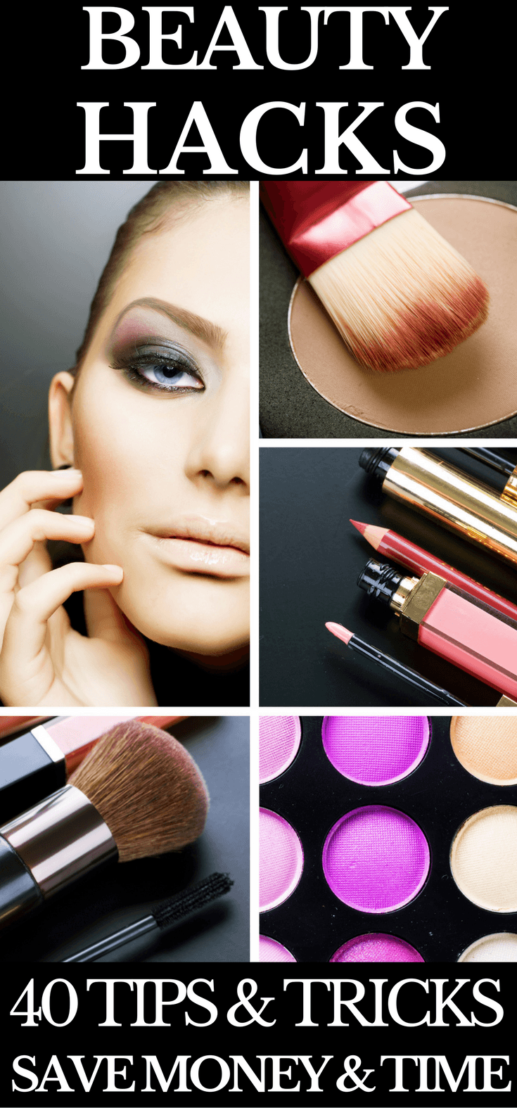 40 Beauty Hacks That Will Save You Time & Money An amazing list of beauty tips from how to fix a broken lipstick to DIY manicures. Every girl should know these life changing beauty hacks that will save you time and money. If you’re on a budget & you’re looking for the best beauty tips & tricks around this is a must read!