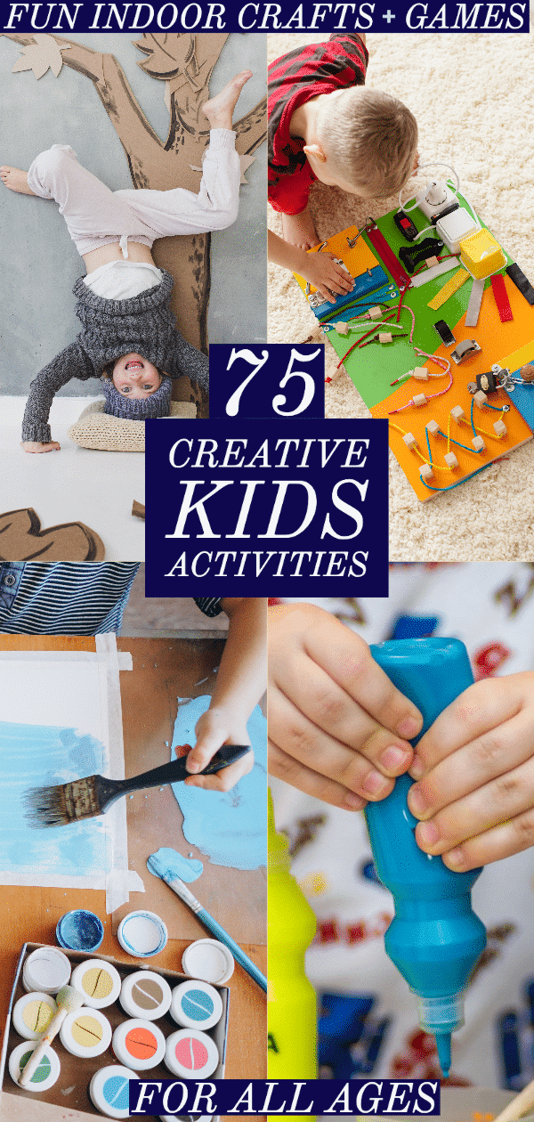 Ultimate Kids Activities Cheat Sheet! 75 Creative Activities for Kids