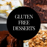 15 Gluten Free Desserts Looking for gluten-free dessert recipes? Look no further! Whether you’re searching for easy, healthy gluten-free recipes for cakes or cookies or no-bake alternatives, there’s a delicious treat you and your kids will love in this collection of gluten-free dessert recipes! Don’t miss the best gluten-free desserts made with peanut butter and chocolate! All of these gluten-free desserts are perfect for kids! 