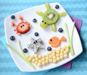 kid-friendly snack recipes Under the Sea by Kix