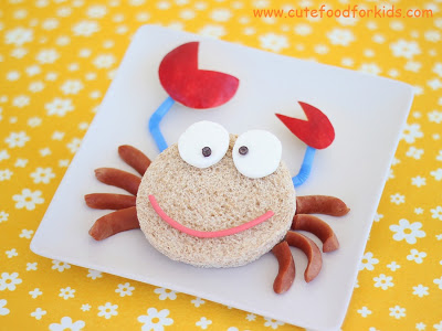 The Crab by Cute Food for Kids
