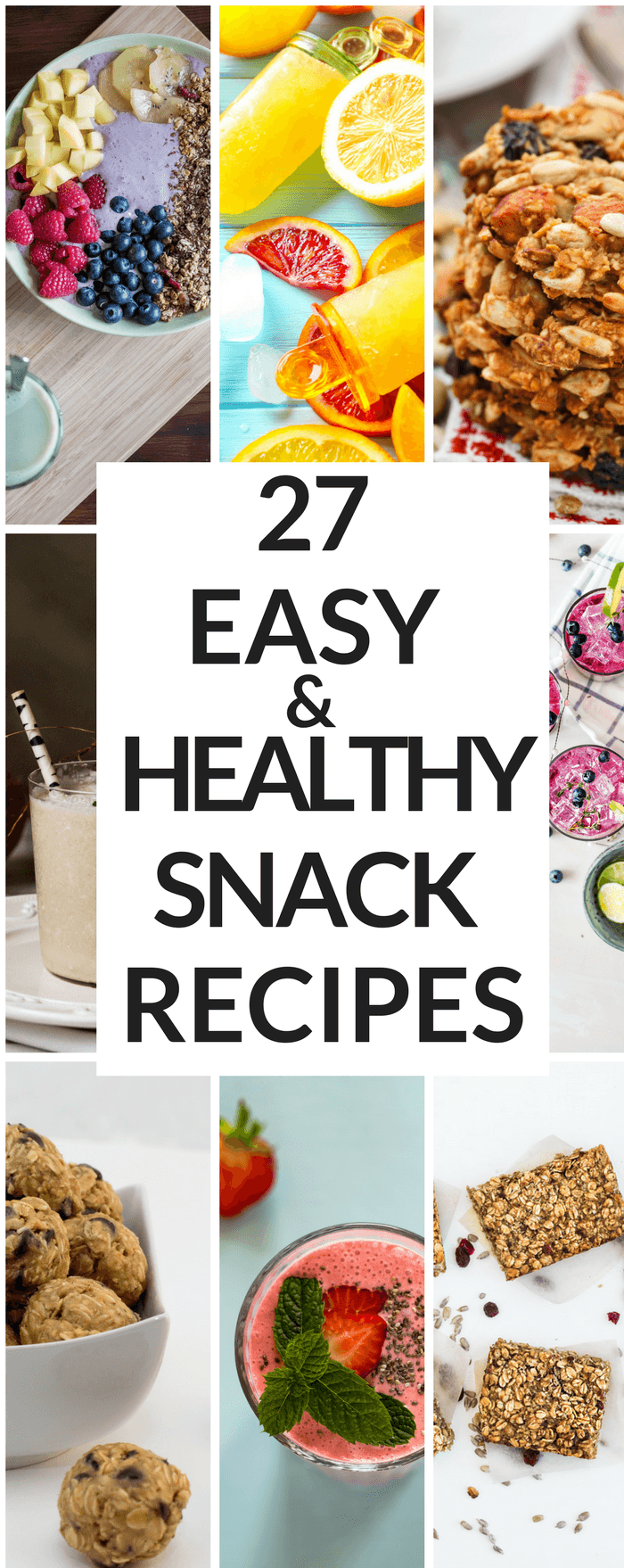 27 Easy & Healthy Snack Ideas for Moms & Kids-Word to Your Mother Blog