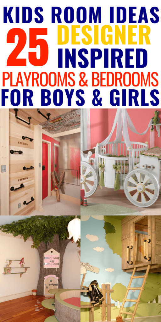 25 playroom ideas to inspire you to design a fun and organized playroom for your kids! From creative DIY decor, art and indoor play ideas to how to convert a nursery or bedroom to a playroom we’ve got you covered with awesome playroom ideas the entire family will love! #playroom #kidsroom