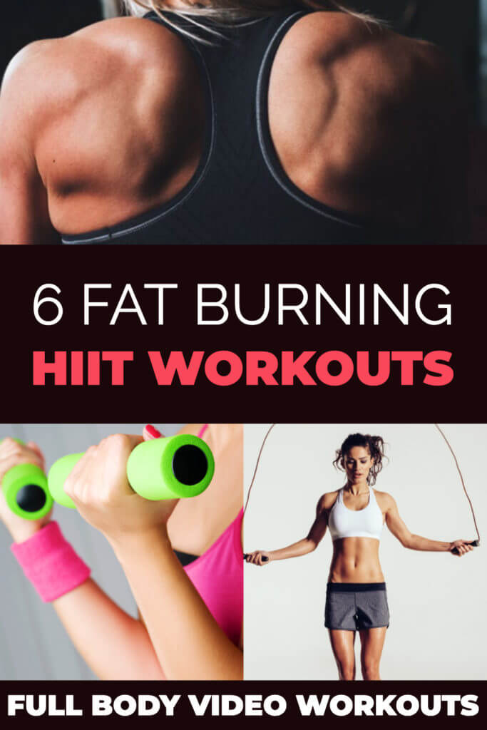 HIIT Workouts For Beginners: 6 Home Workouts | HIIT workouts are the most effective way to burn fat, tone up and slim down! Whether you’re looking for weight loss exercises or full body workouts to do at home, these high-intensity interval training (HIIT) home workouts are the best! No gym or treadmill required! Perfect for beginners, these fun 6 HIIT video workouts will work your arms, abs, legs and challenge your body with cardio like never before! #workout #homeworkout #HIIT #workoutvideo
