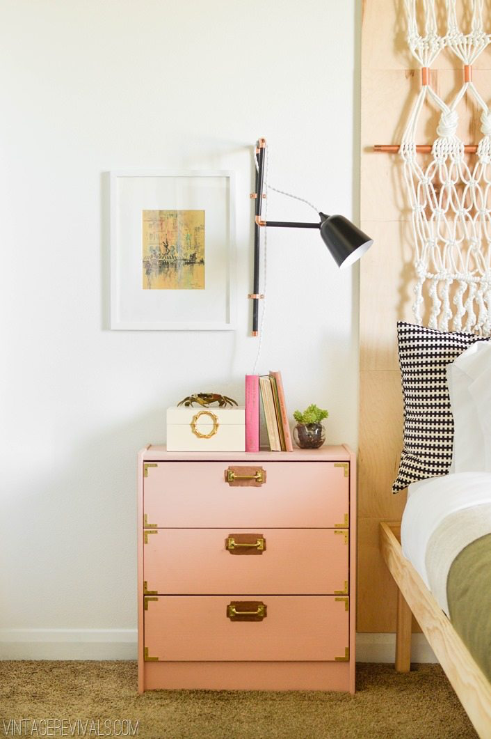 15 Ikea Furniture Hacks Take your home decor to the next level with these 15 DIY Ikea furniture hacks for your bedroom, living room and beyond! Whether you’re looking for a chic desk or dresser upgrade or a farmhouse sideboard you’ll find inspiration for your next Ikea project! I love this one from Vintage Revivals! #ikeahack #ikeafarmhouse #ikeaideas 