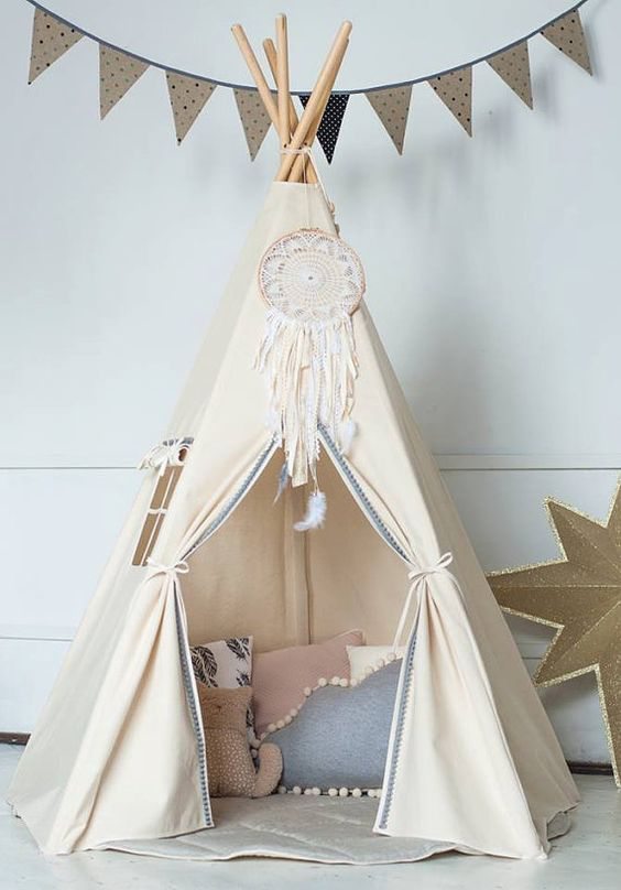 These teepee ideas for boys and girls make awesome reading corners and forts! Whether you’re designing a playroom or nursery or looking for how to make your backyard more fun, these teepees are exactly what you’ve been looking for! With a great selection of DIY No Sew teepees plus the best teepees to buy for every budget & style, this is the ultimate guide to teepee ideas for kids! 