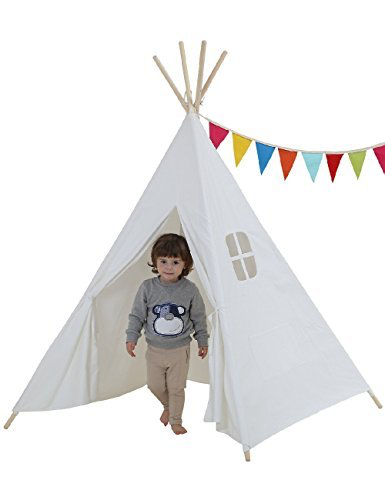 Teepees for Kids These teepee ideas for boys and girls make awesome reading corners and forts! Whether you’re designing a playroom or nursery or looking for how to make your backyard more fun, these teepees are exactly what you’ve been looking for! With a great selection of DIY No Sew teepees plus the best teepees to buy for every budget & style, this is the ultimate guide to teepee ideas for kids! #teepee