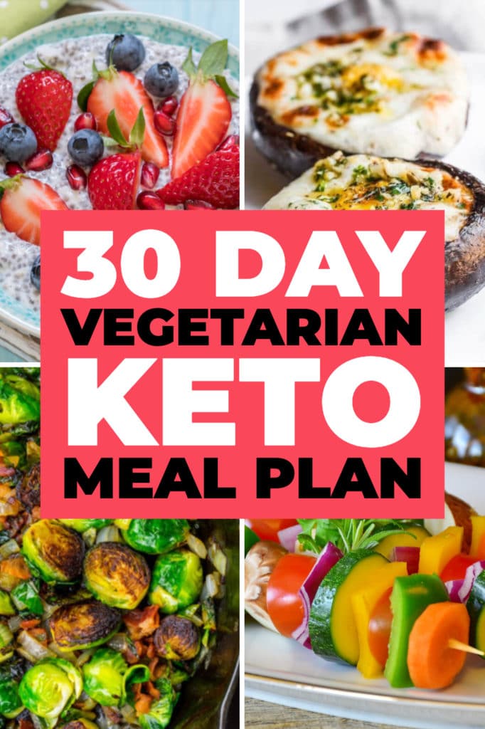 30 Day Vegetarian Keto Meal Plan. Whether you’re new to the ketogenic diet or need a few new keto recipes for weight loss, you’ll love this 30 day low carb keto meal plan for vegetarians! Find everything you need to lose weight on the keto diet: delicious Indian inspired recipes, fat bombs, zucchini noodles, spaghetti squash, & over 90 easy keto recipes for breakfast, lunch & dinners you can make in the crockpot with dairy free options! #keto #ketorecipes #lowcarb #lowcarbrecipes #vegetarian