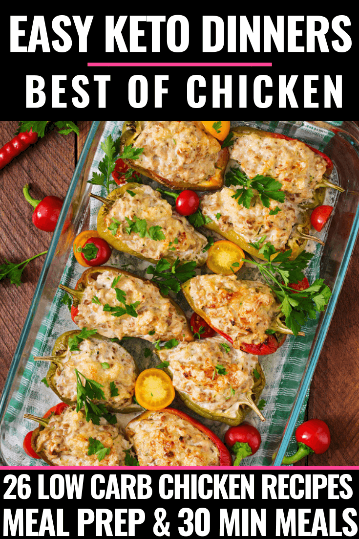 25 Quick Amp Easy Keto Chicken Recipes For Dinner Delightfully Low Carb