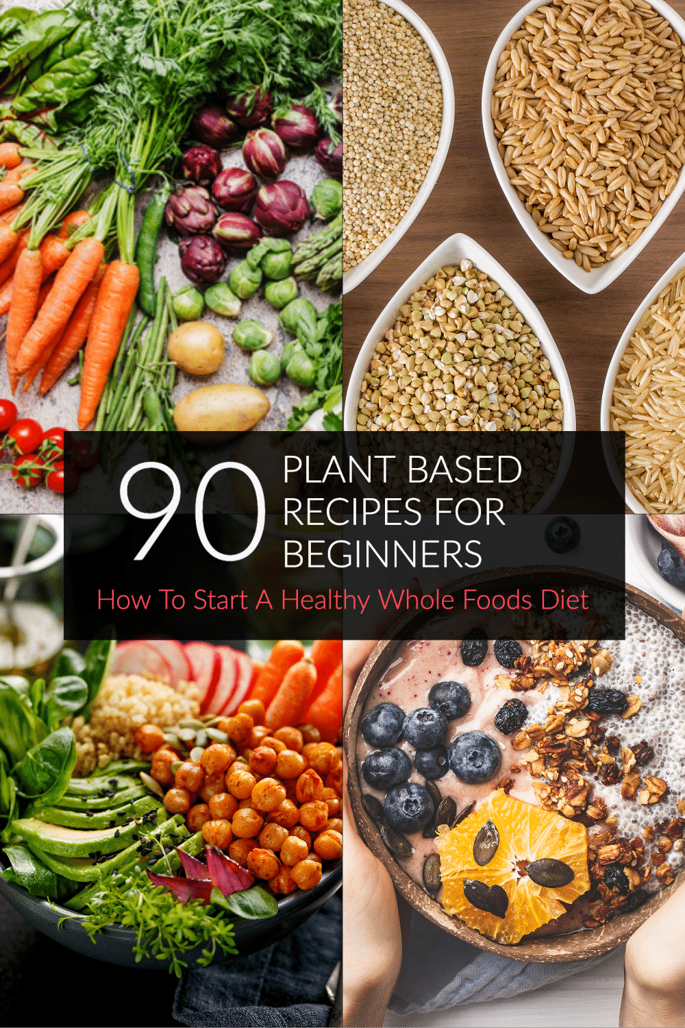 Plant Based Diet Meal Plan For Beginners: 90 Plant Based Recipes