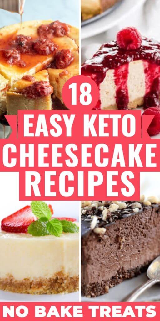 18 Keto Cheesecake Recipes! Guilt-Free Keto Desserts