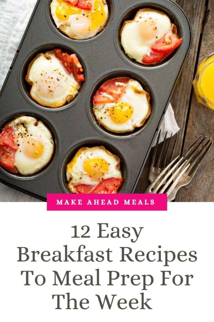 meal prep recipes for weight loss breakfast