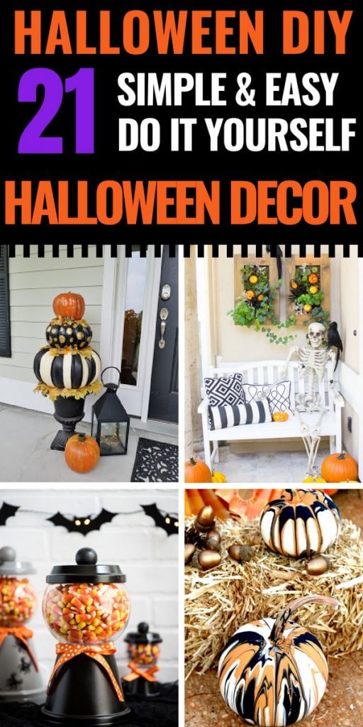 21 of the Best DIY Halloween Decorations-Fabulous & Frugal Decor Hacks ...