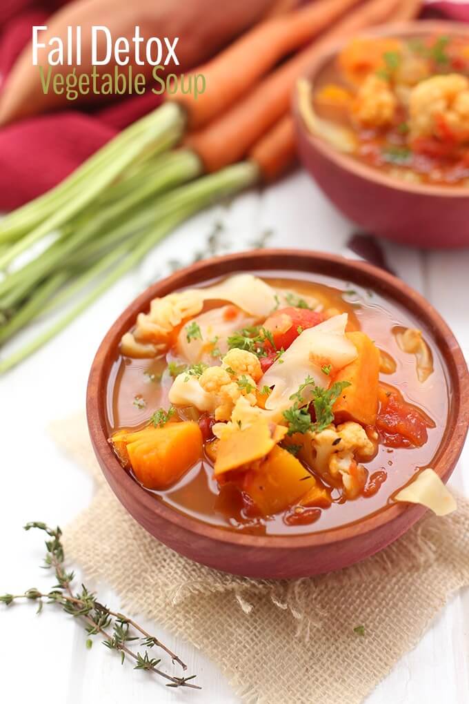 Soupe détox pour perdre du poids: 17 recettes de soupe détox qui rincent la graisse