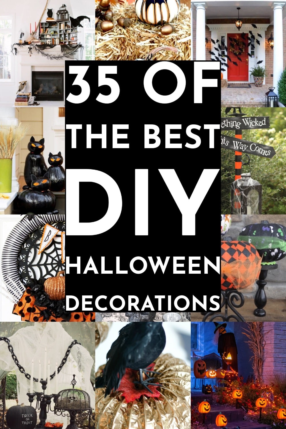 35 of the Best DIY Halloween Decorations-Fabulous & Frugal