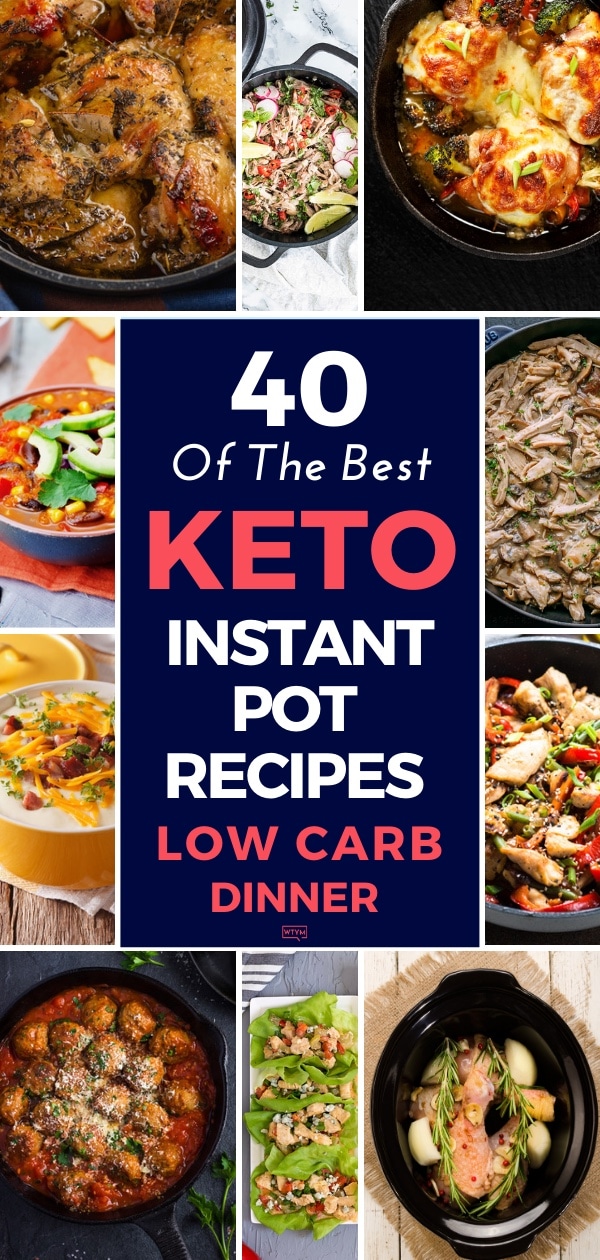 40 Easy Keto Instant Pot Recipes | Low Carb Pressure Cooker Meals