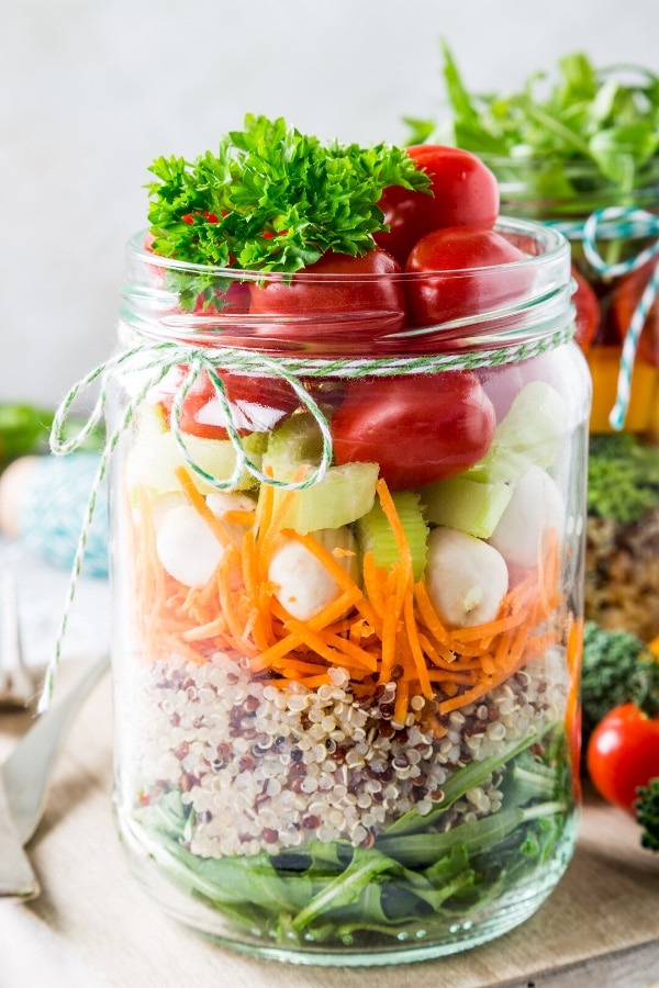 Mason Jar Salad Recipes: 16 Healthy Make Ahead Salads In A Jar