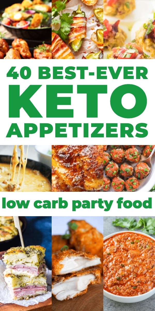 40 Best Keto Appetizer Recipes Low Carb Keto Party Food