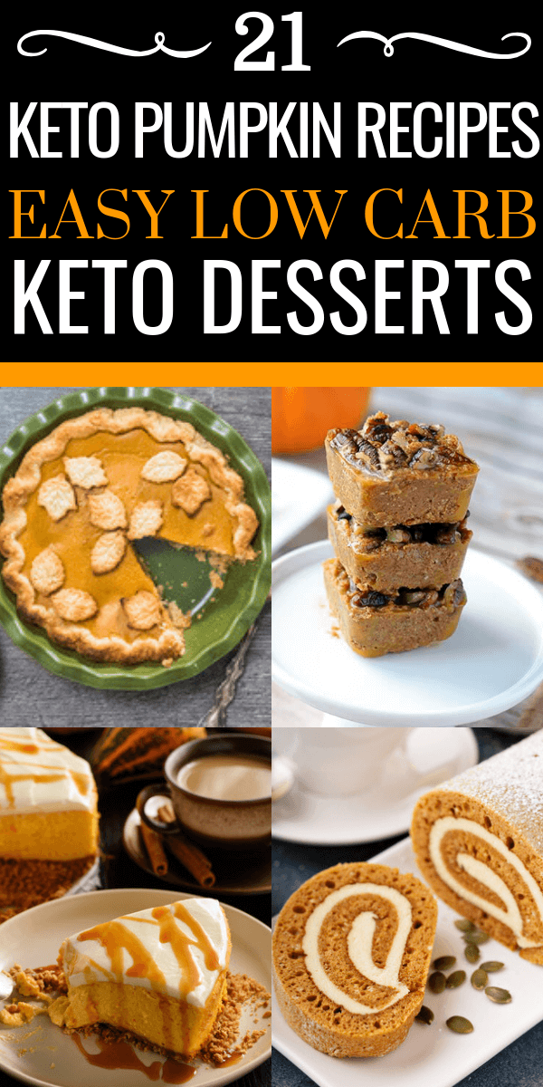 Keto Pumpkin Recipes! Easy Low Carb Pumpkin Desserts & Treats