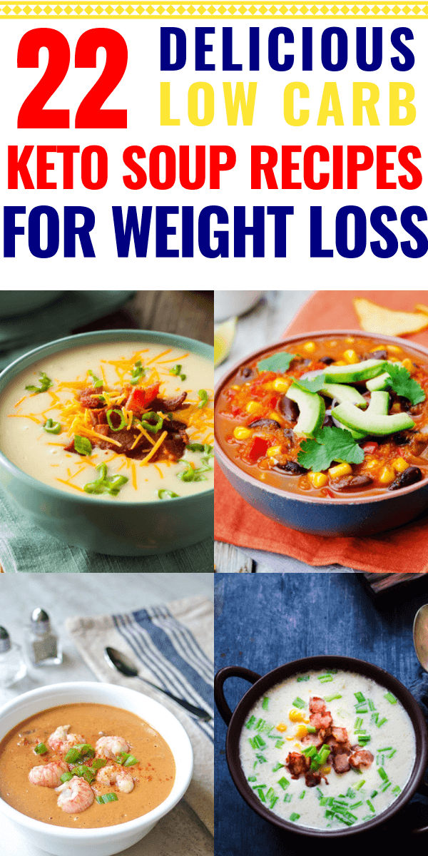 22 Insanely Delicious Keto Soup Recipes for Weight Loss: Best of Low ...