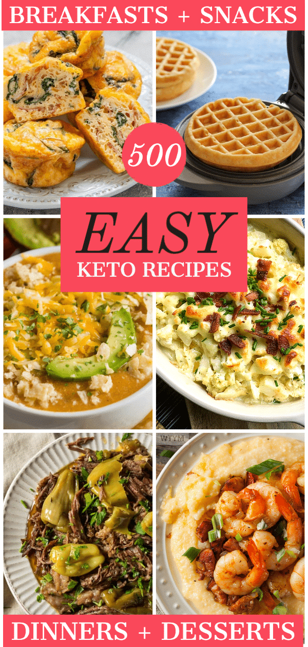 Easy Keto Recipes For Beginners | 500+ Low Carb Keto Diet Recipes