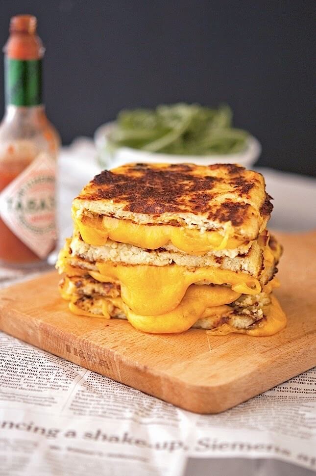 21 Keto Lunch Ideas Cauliflower Grilled Cheese from Cast Iron Keto will change the way you do lunch! 