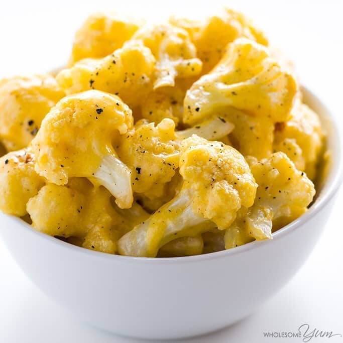 46 Keto Side Dish Recipes Easy side dish recipes for every occasion! Love this low carb cauliflower mac & cheese from Wholesome Yum!