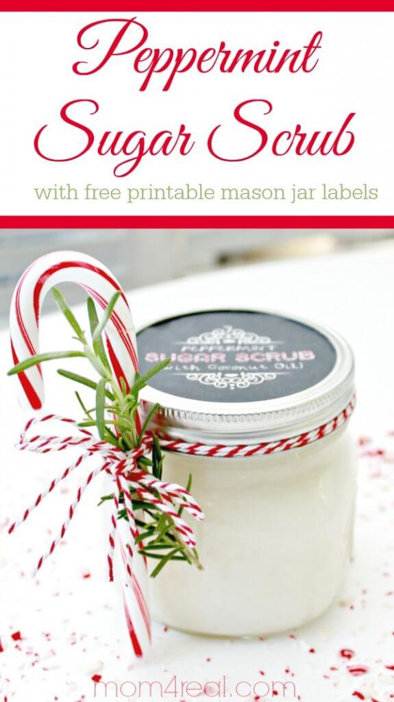 27 Mason Jar Gift Ideas Easy DIY Christmas gifts like this one from Mom 4 Real