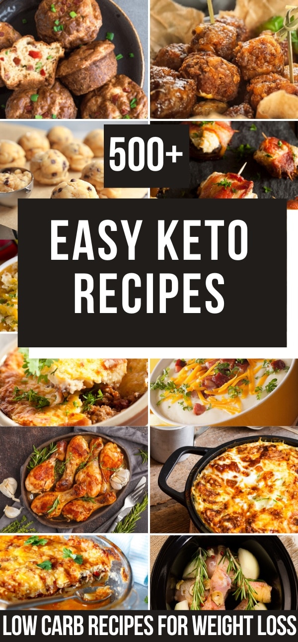 Easy Keto Recipes For Beginners | 500+ Low Carb Keto Diet Recipes