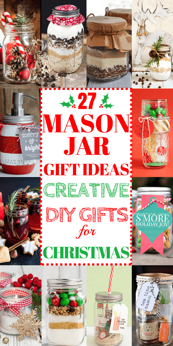 27+ Creative DIY Mason Jar Gifts For Any Occasion