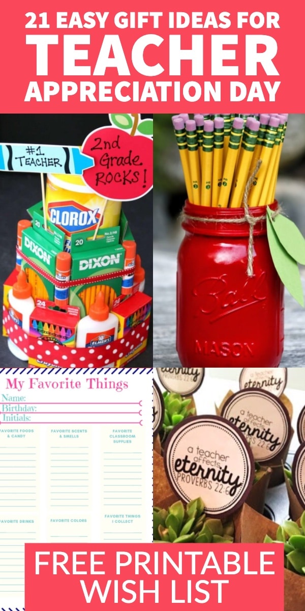 21 of the Best DIY Teacher Gift Ideas For Every Occasion