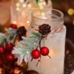 dollar store Christmas decorations