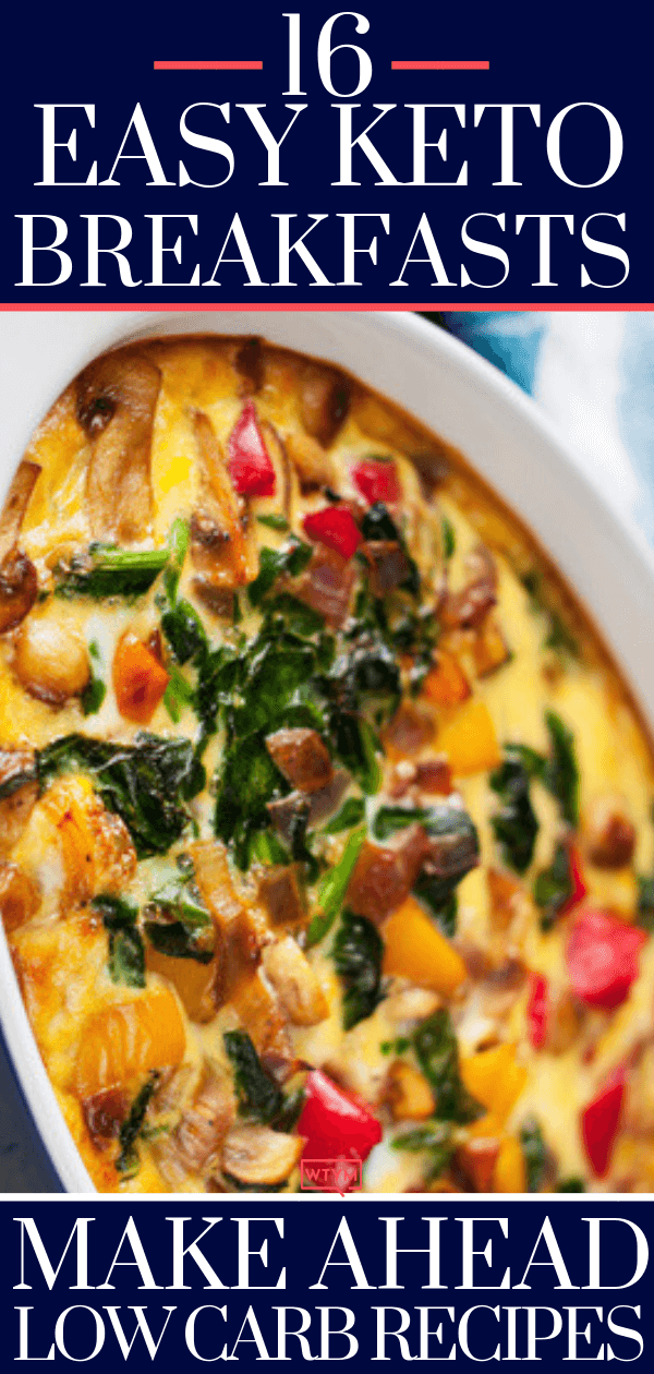 Easy Keto Breakfast Recipes! 16 Make-Ahead Low Carb ...