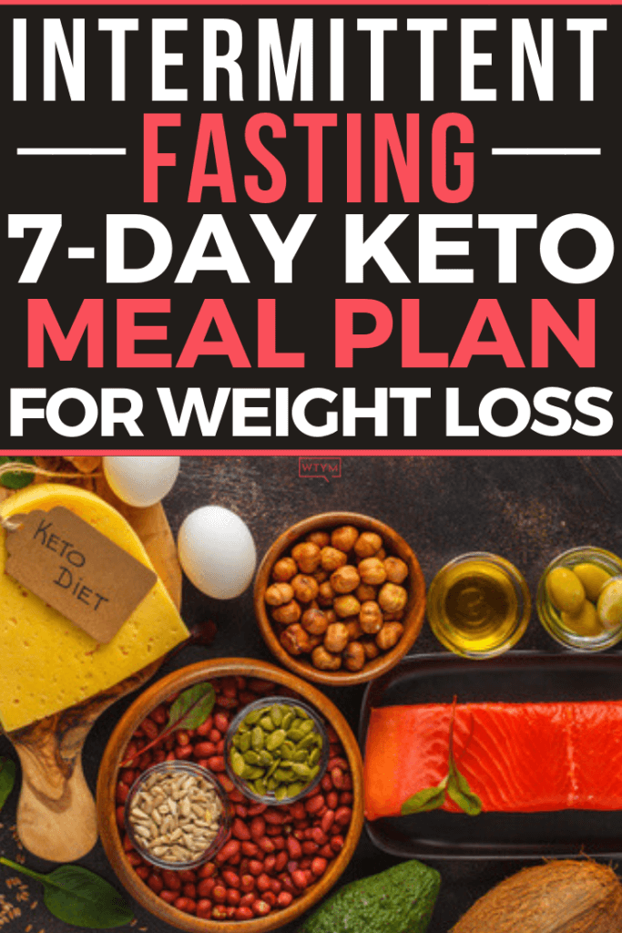 Keto Diet + Intermittent Fasting 16/8, 20/4, 5/2, No matter what Intermittent Fasting schedule you select, having a meal plan for weight loss will increase your results! Read why the keto diet combined with Intermittent Fasting can help you lose weight faster & grab the 7 day Keto Intermittent Fasting meal plan for week 1 with low carb breakfast, lunch, & dinner recipes to help you reach your weight loss goals! #intermittentfasting #keto #ketosis #ketorecipes #ketogenic #lowcarb 
