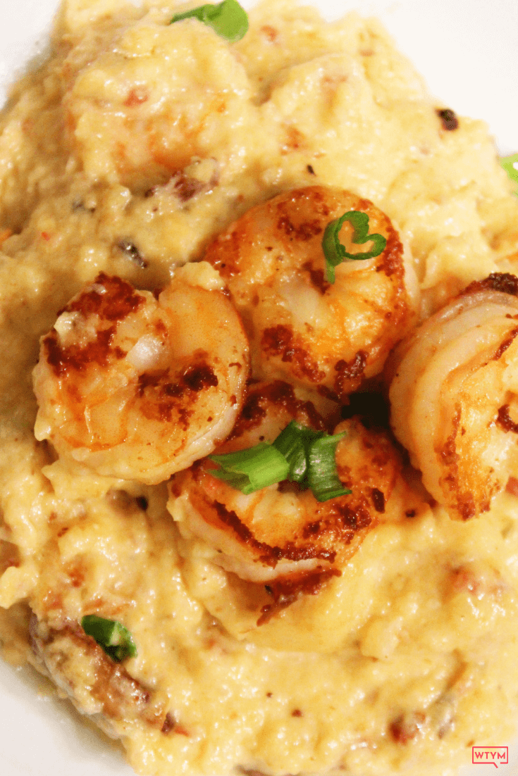 This Keto Shrimp and Grits Recipe with Low Carb Loaded Cauliflower Rice