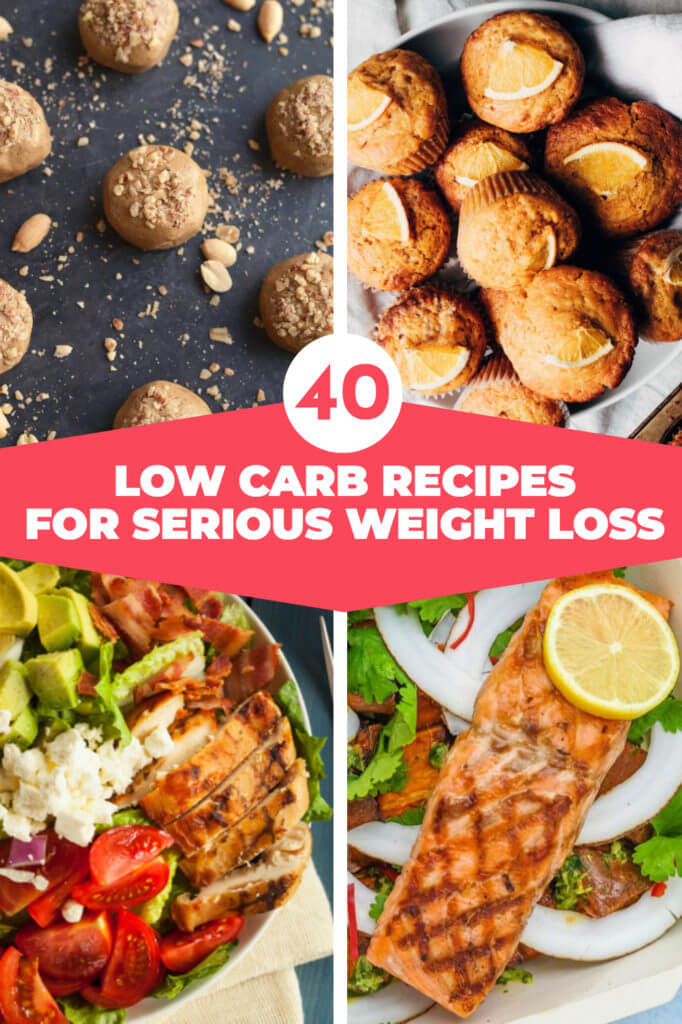 These low carb recipes will jumpstart your weight loss efforts and make meal planning easy! If you’re looking for a weight loss meal plan that’s healthy and easy a low carb diet is perfect for women! Whether you are researching the best low carb plans like the ketogenic diet or looking for low carb recipes for breakfast, lunch, or dinner, you’ll find the results you need right here! #lowcarb #lowcarbrecipes #keto #ketorecipes #healthy