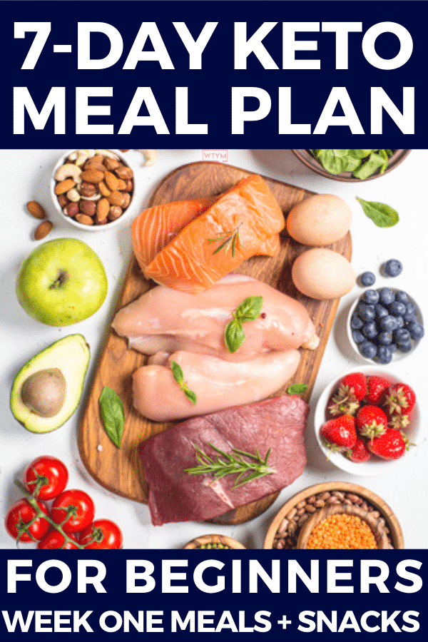 Best 7 Day Keto Meal Plan Menu For Beginners With Macros