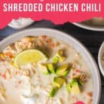 shredded chicken chili