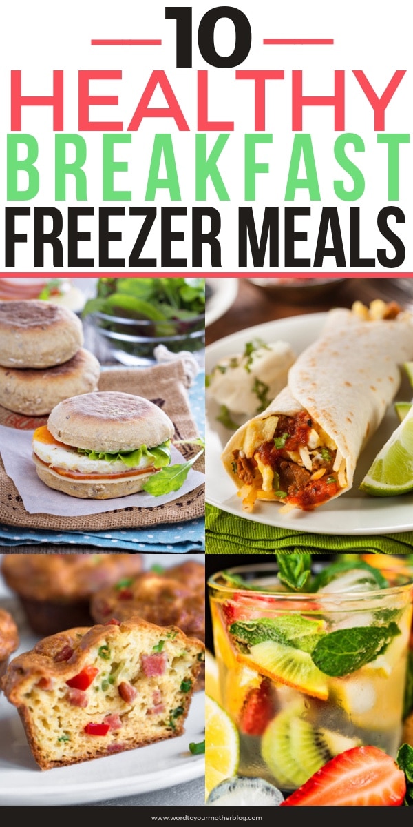 30 Healthy Freezer Meals To Make Ahead | Word To Your Mother Blog