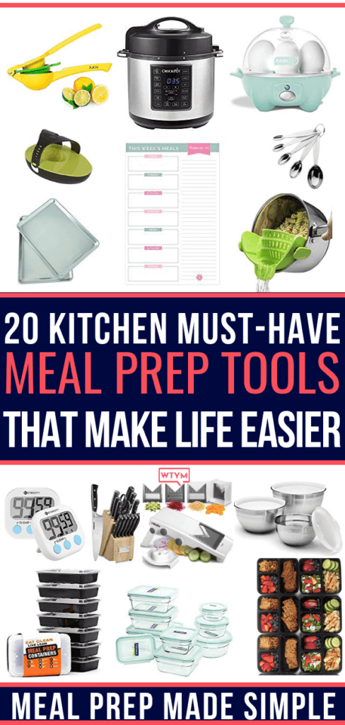 My Must Have Meal Prep Tools