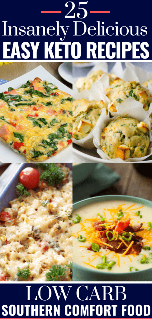 Looking for easy keto recipes you can make for dinner tonight? Check out these low carb recipes for your ketogenic diet & your crockpot! Slow cooking keto comfort foods like low carb casseroles and the best keto crockpot recipes for weight loss that are easy & cheap family favorites! Southern comfort food-Keto Diet Style! #keto #ketorecipes #comfortfood #lowcarb #lowcarbrecipes #WTYM