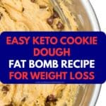 keto cookie dough