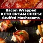 keto stuffed mushrooms