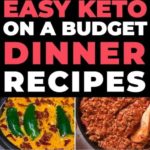 21 Keto Dinner Recipes to help you stick to your diet and budget! Put these ketogenic dinners together in 30 minutes or less with simple ingredients. Fabulous family-friendly dinners with ground beef, chicken, pork, and fish! If you need a few tasty, healthy keto dinner recipes, add these to your weekly meal plan - ASAP. #keto #ketorecipes #ketogenic #ketodiet #ketodinner #lowcarb #lowcarbrecipes #healthydinner #dinner