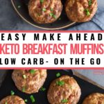 keto muffins with sausage