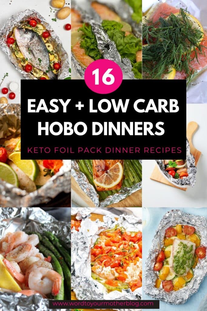 keto foil pack meals 
